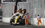 Renault F1 crash