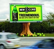 WKD Core Outdoor campaign