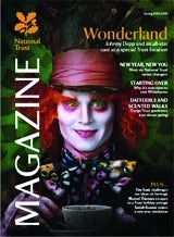National Trust Magazine features Johnny Depp