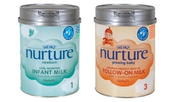 Heinz store infant formula