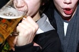 Young drinkers