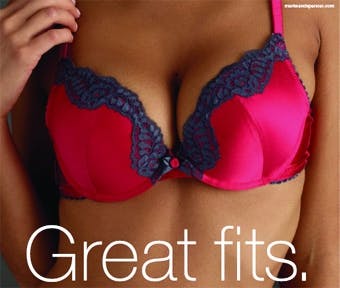 M&S bra-fitting goes digital