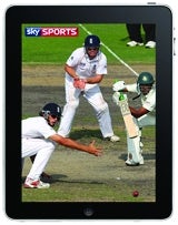 Sky Sports on the iPad