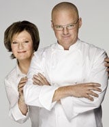Delia Smith and Heston Blumenthal