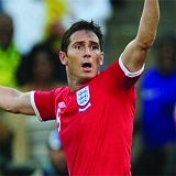 Lampard in England vs Germany match