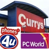 Currys, PC World, Phones4u