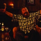 Brian Blessed in Abbot Ale campaign