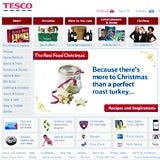 Tesco has the highest percent of online shopping