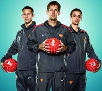 Giggs, Van Der Sar and Berbatov