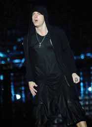Eminem: Was headline act at F1 Rocks in São Paulo