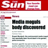 Hoax story about Rupert Murdoch's death