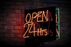 open