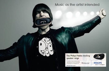 Philips Liam Gallagher ad