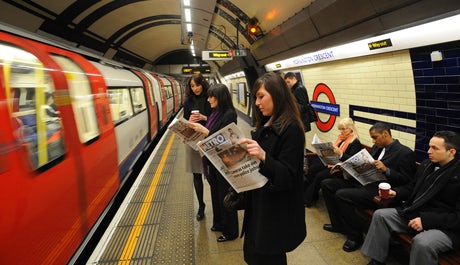 tube newspaper