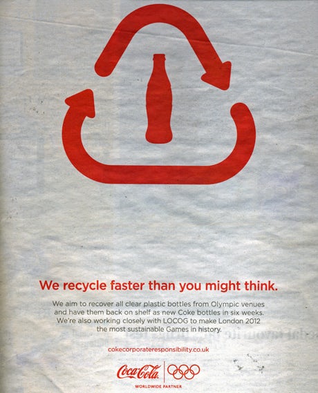 Coca Cola CSR ad