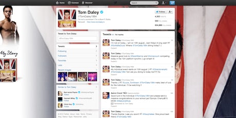 Tom Daley Twitter