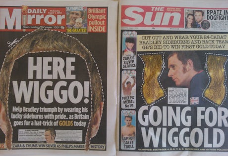 Wiggins Sideburns Sun Mirror