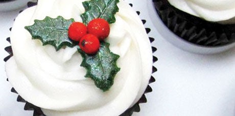 Christmas cupcakes