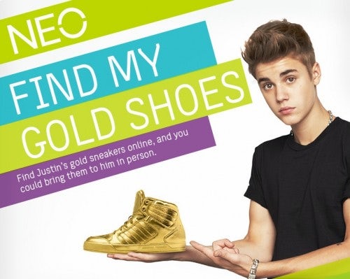 Adidas launches Bieber backed