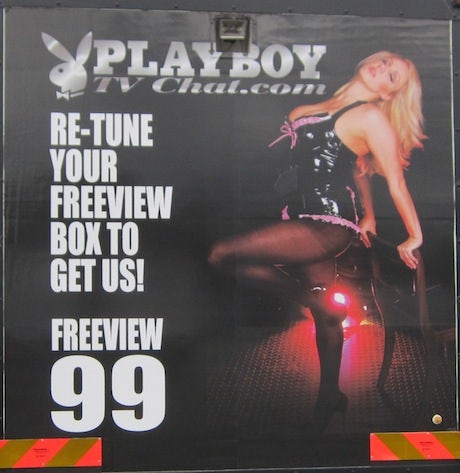 Playboy TV lorry ASA