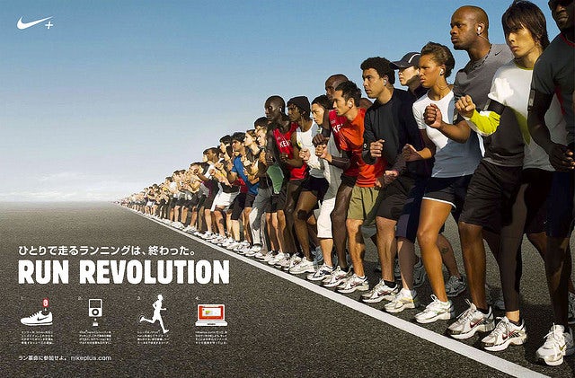Nike target women with running category push