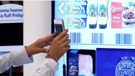 Tesco virtual shop