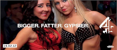 Channel 4 Gypsy Wedding ad