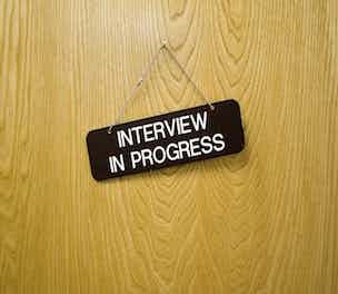 Job interview panel