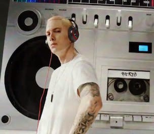 Beats by Dr Dre ties with Eminem for TV 