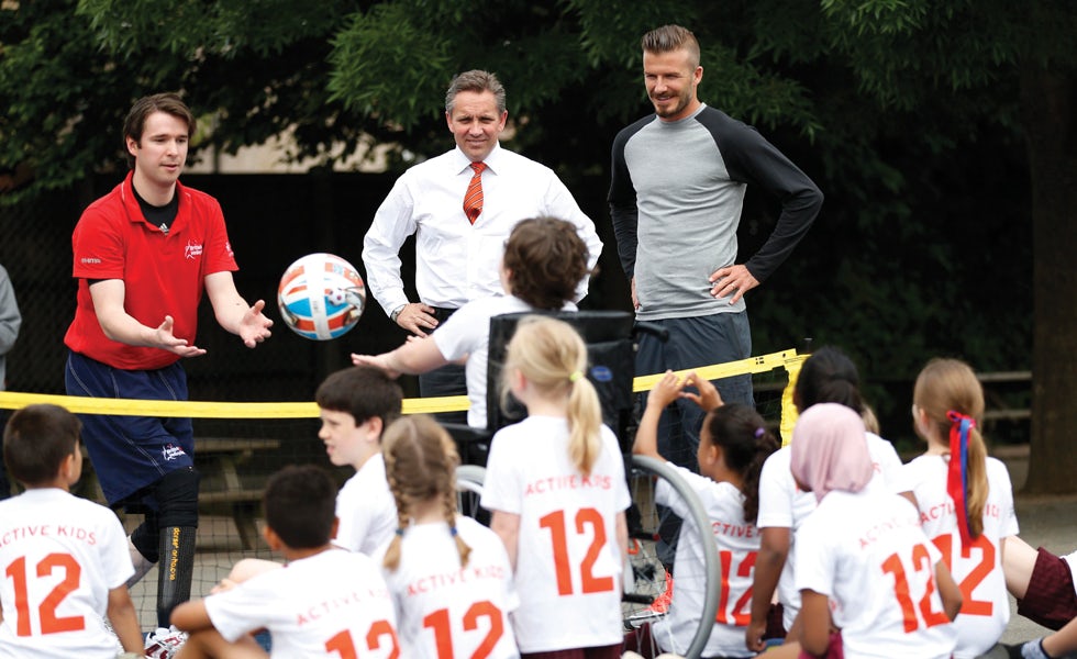 Sainsbury's David Beckham