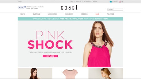 Coast website