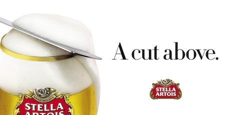 Stella Artois Print Ads