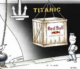 Red Bull Titanic ad