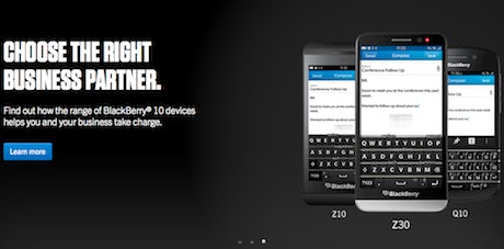 BlackBerry range