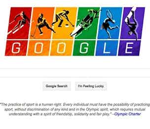 Google doodle Sochi