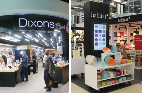 Dixons and Habitat store design