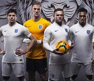 Nike England Home kit launch 2014