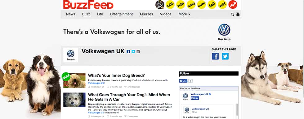 Buzzfeed Volkswagen