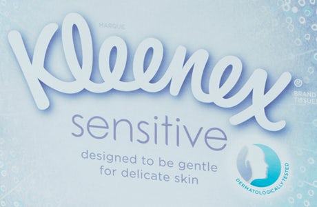 Kleenex sensitive