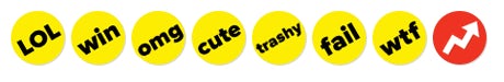 BuzzFeed buttons