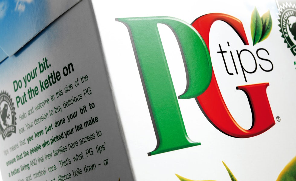 PG Tips could be set to benefit from Unilever's increase in digital spend. 