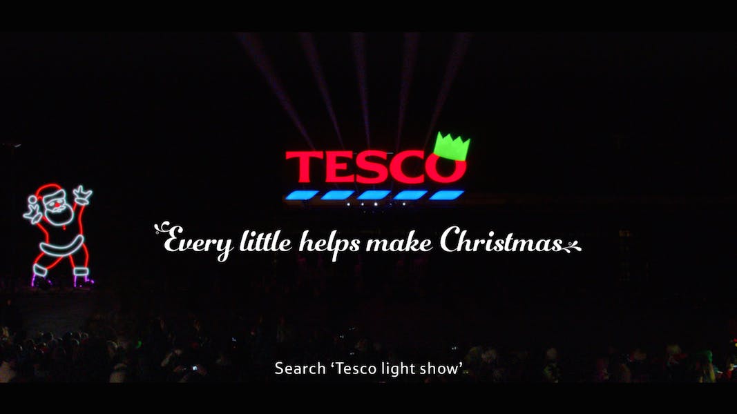 Tesco renews to marketing as it films Christmas advert