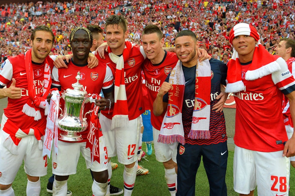 Arsenal are the current holders of the trophy, which looks set to be rebranded to the 'Emirates FA Cup' 