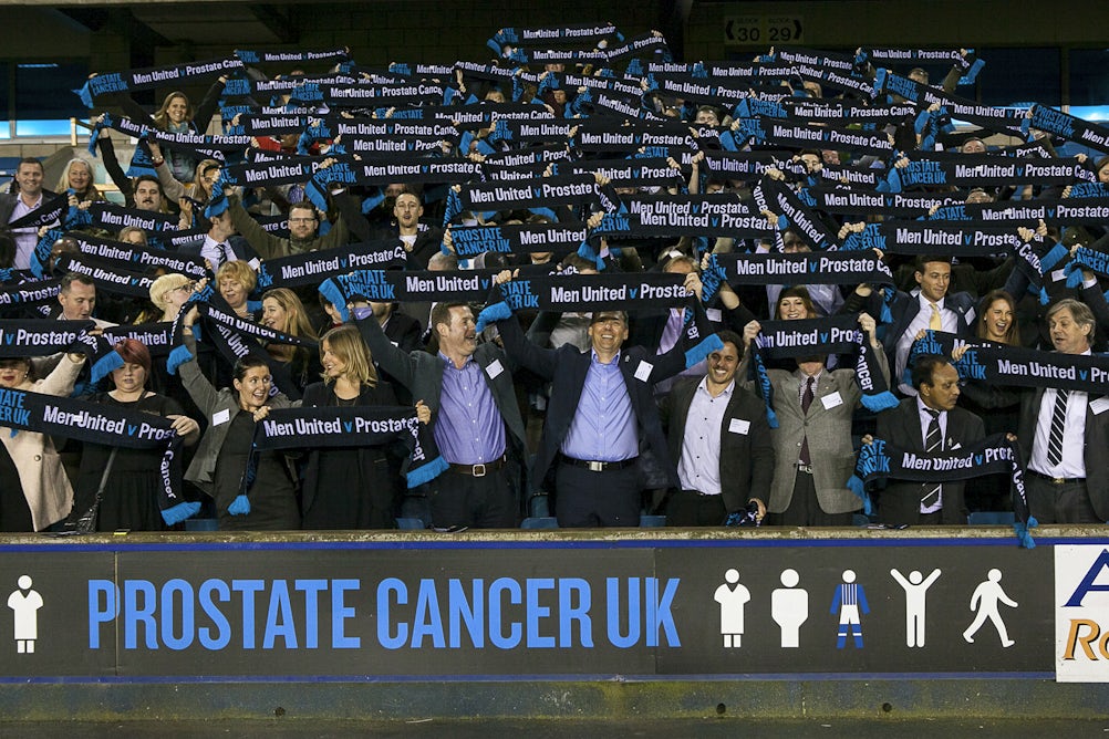 Prostate Cancer UK's Men United campaign is a good example of resourceful marketing