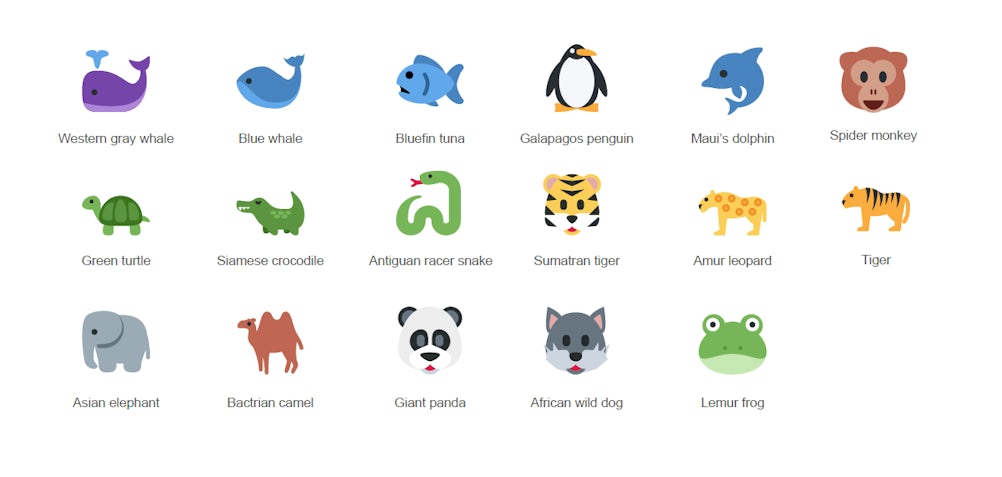 wwf emoji