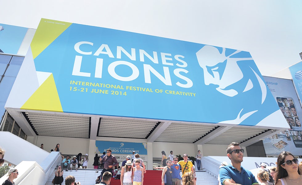 Cannes Lions festival entrance