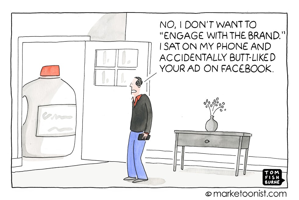 Engaging with the brand Marketoonist 26 6 15