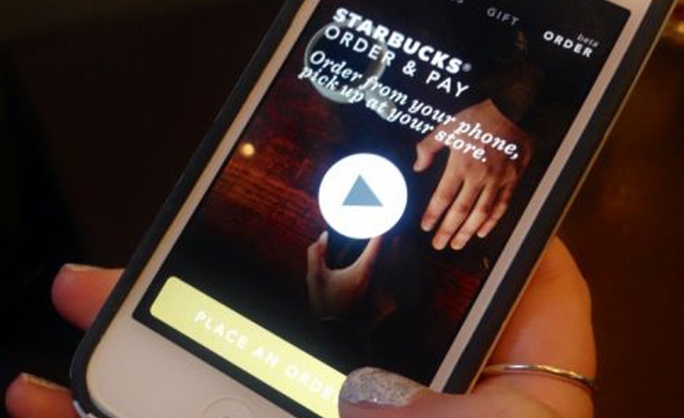 Starbucks mobile pay