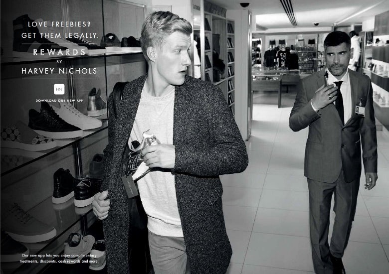 Harvey Nichols Uses Cctv Footage Of Real Shoplifters To Promote New