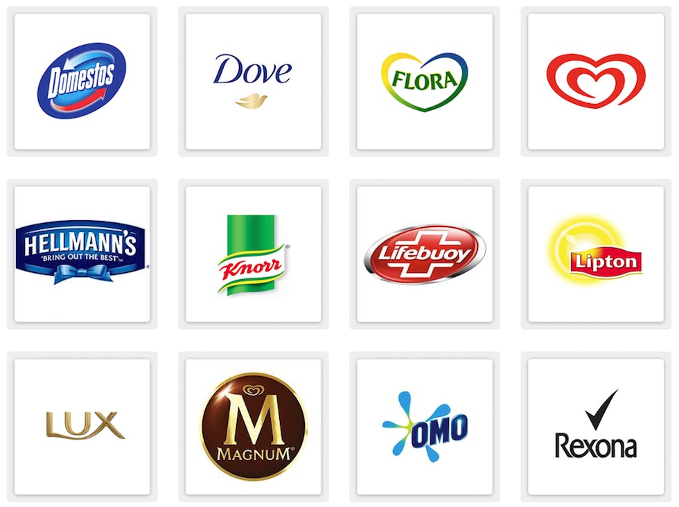 unilever brands